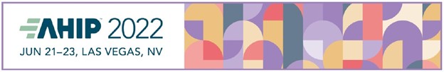 AHIP 2022 Banner Image with abstract design
