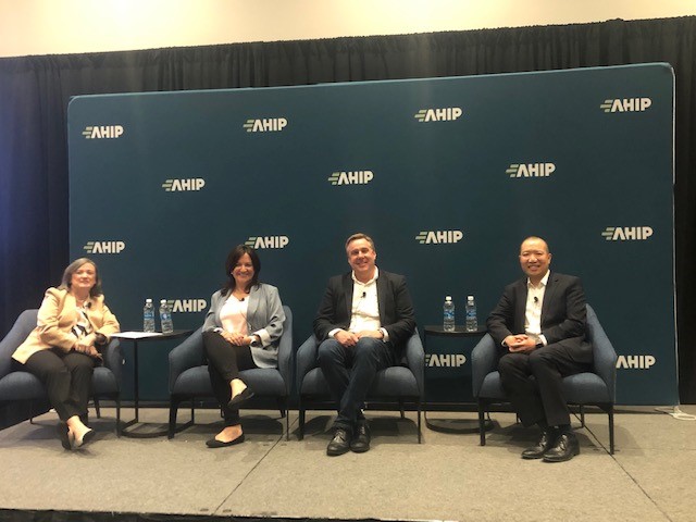 Panel of speakers at AHIP conference