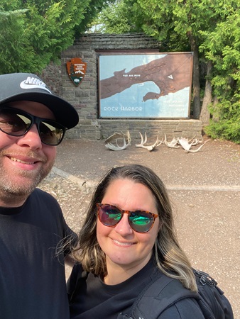 Couple at a National Park
