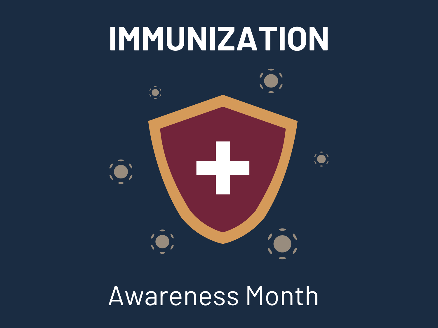 Immunization Awareness Month Banner