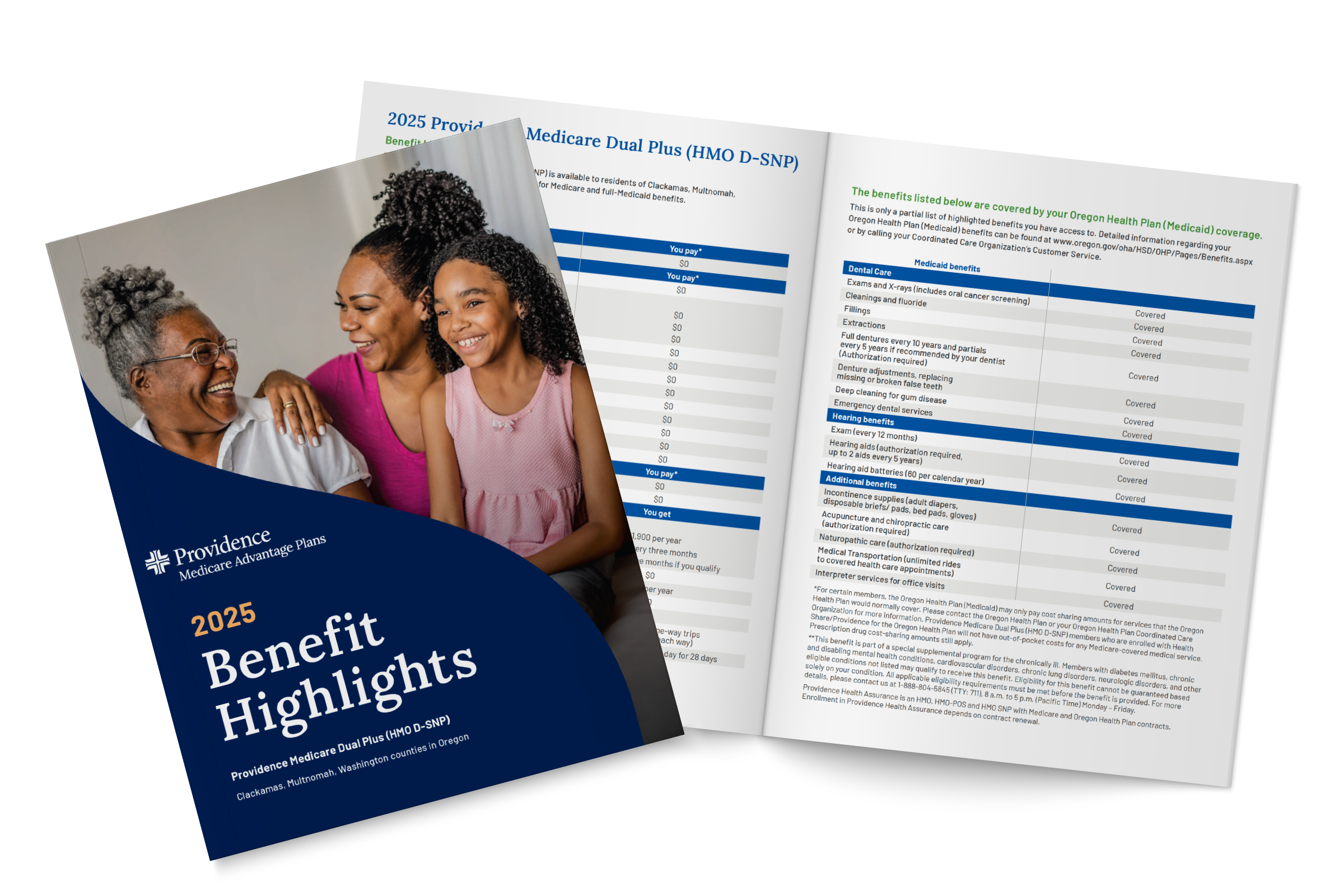 Benefit Highlights Guide Brochure